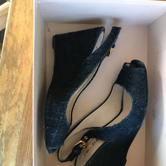 Prada black wedges - Picture 4 of 4